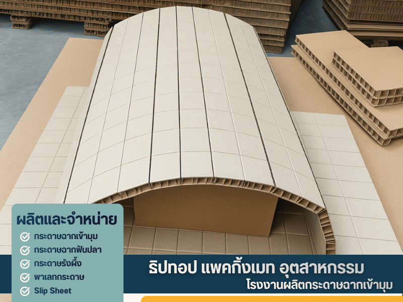 กระดาษรังผึ้งสั่งทำตามแบบ