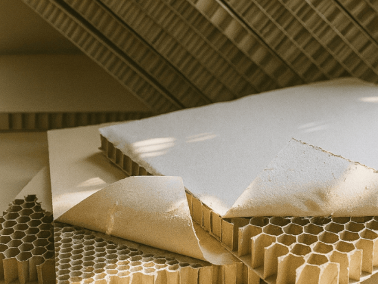 กระดาษรังผึ้ง (Honeycomb Board)